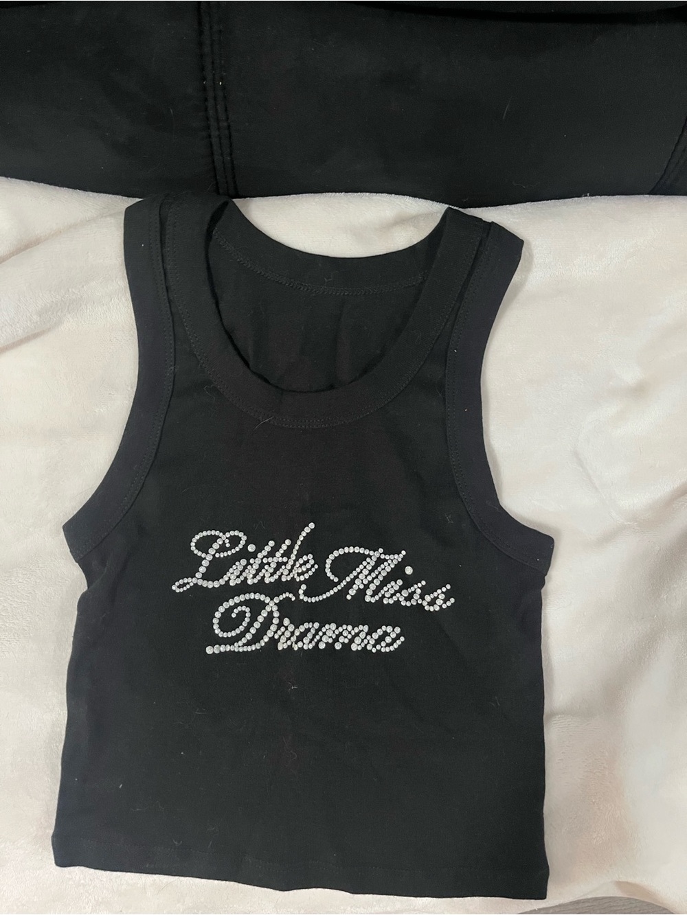Little Miss Drama crop top